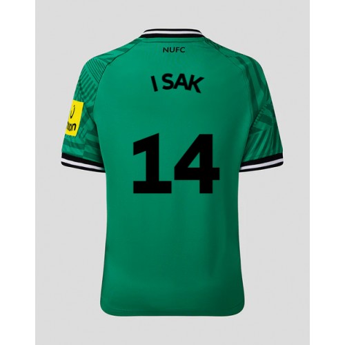 Fotbalové Dres Newcastle United Alexander Isak #14 Venkovní 2023-24 Krátký Rukáv